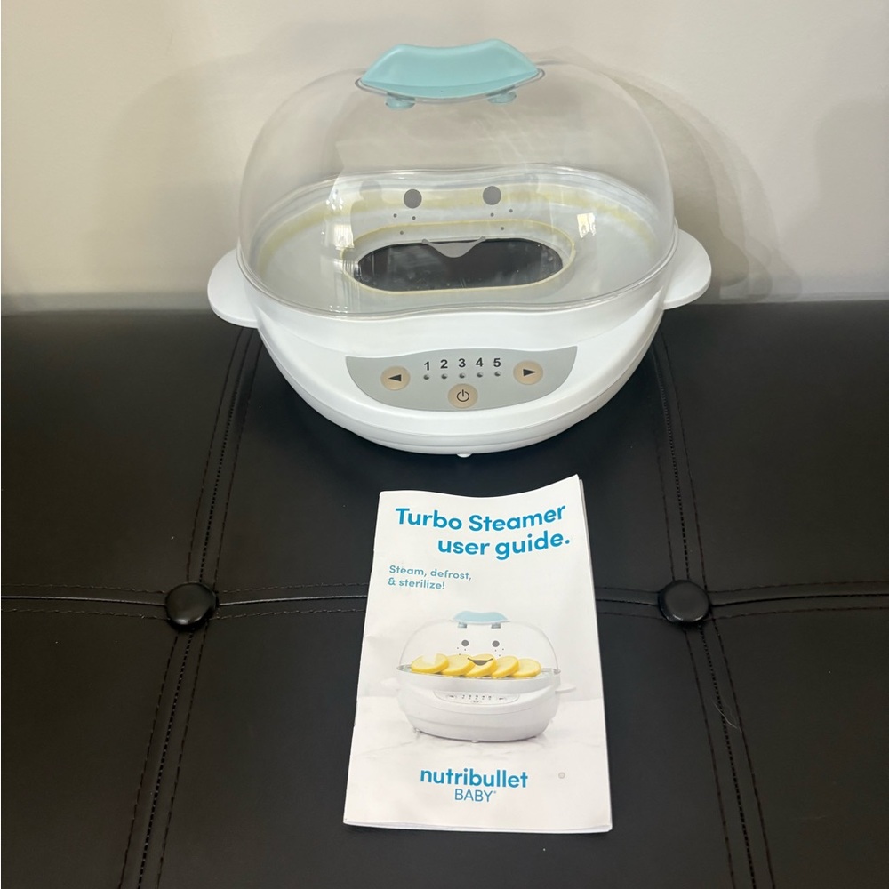NutriBullet Baby Turbo Steamer - White and Blue